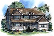 Traditional Style House Plan - 4 Beds 2.5 Baths 1885 Sq/Ft Plan #18-263 