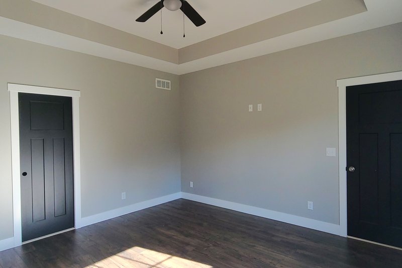 House Blueprint - Interior - Master Bedroom for Traditional House Plan #20-2394 - 4 bed, 3 bath