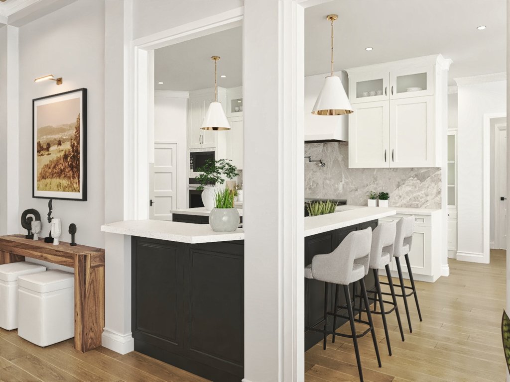 Interior - Kitchen 1 for Craftsman House Plan #54-694 - 5 bed, 4 bath