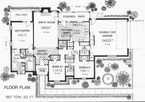 European Floor Plan - Main Floor Plan #310-903