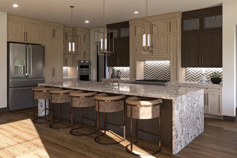 Home Plan - Interior - Kitchen for Southern House Plan #455-401 - 3 bed, 2.5 bath