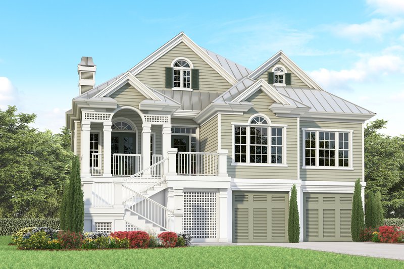 Home Plan - Country Exterior - Front Elevation Plan #930-159