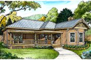 Cottage Style House Plan - 2 Beds 2 Baths 1642 Sq/Ft Plan #140-141 