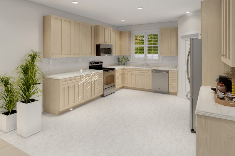 Dream House Plan - Interior - Kitchen for Traditional House Plan #1060-316 - 2 bed, 2 bath
