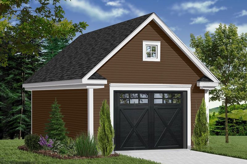 Home Plan - Traditional Exterior - Front Elevation Plan #23-428