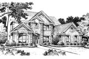 Colonial Style House Plan - 4 Beds 2.5 Baths 3169 Sq/Ft Plan #57-274 
