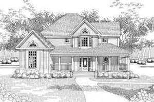 Traditional Exterior - Front Elevation Plan #120-141