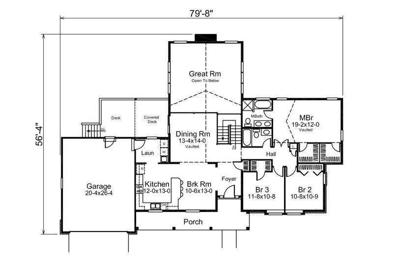 Dream House Plan - 2500 square foot 3 bedroom english tudor 