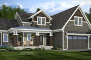 Bungalow Style House Plan - 5 Beds 4.5 Baths 2623 Sq/Ft Plan #51-1419 