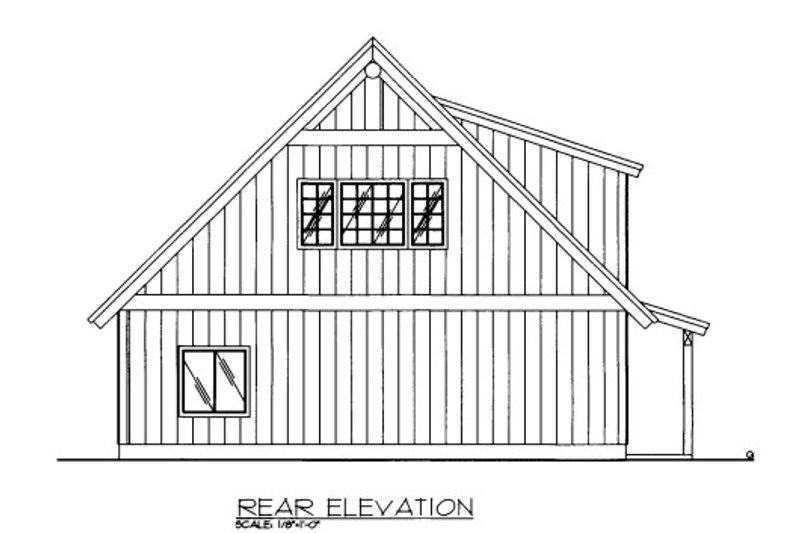 Country Style House Plan - 0 Beds 0 Baths 708 Sq/Ft Plan #117-799 ...