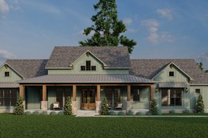 House Design - Farmhouse Exterior - Front Elevation Plan #923-450