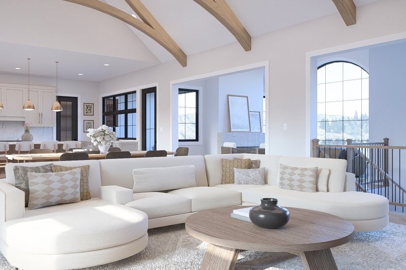 Architectural House Design - Interior - Family Room for Cottage House Plan #455-797 - 3 bed, 3 bath