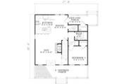 Cottage Style House Plan - 3 Beds 2 Baths 1451 Sq/Ft Plan #17-624 