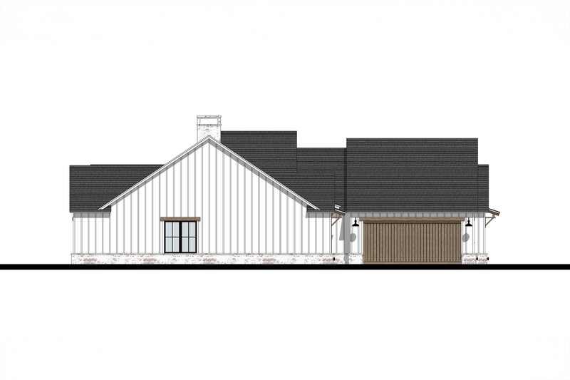 House Design - Exterior - Other Elevation for Farmhouse House Plan #1103-4 - 3 bed, 2.5 bath