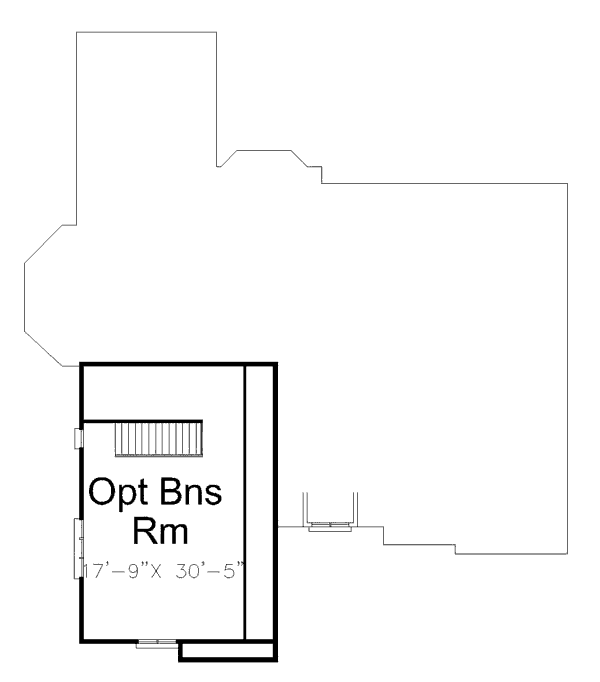 Dream House Plan - Tudor Floor Plan - Other Floor Plan #119-332