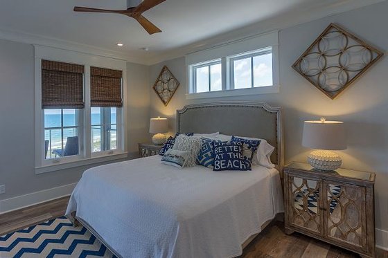 Interior - Master Bedroom for Beach House Plan #901-114 - 4 bed, 3 bath