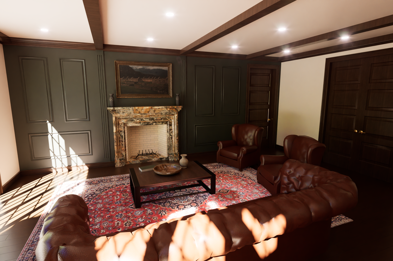 Dream House Plan - Interior - Other 1 for European House Plan #1116-20 - 5 bed, 3.5 bath