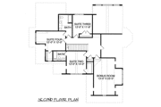 Craftsman Style House Plan - 4 Beds 3.5 Baths 3233 Sq/Ft Plan #413-848 