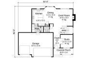 House Plan - 3 Beds 2.5 Baths 2326 Sq/Ft Plan #51-527 