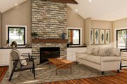 Beach Style House Plan - 2 Beds 2 Baths 1802 Sq/Ft Plan #455-268 