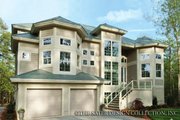 Mediterranean Style House Plan - 4 Beds 5.5 Baths 4143 Sq/Ft Plan #930-32 