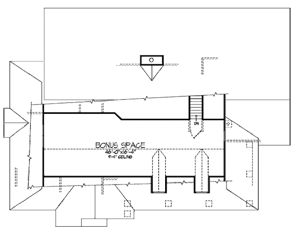 Home Plan - Country Floor Plan - Other Floor Plan #320-424