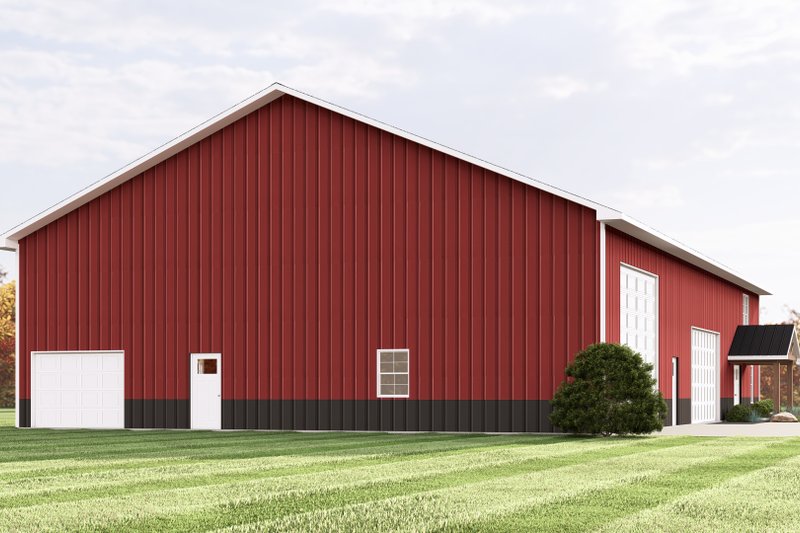 House Plan Design - Exterior - Other Elevation 1 for Barndominium House Plan #1064-356 - 3 bed, 2.5 bath