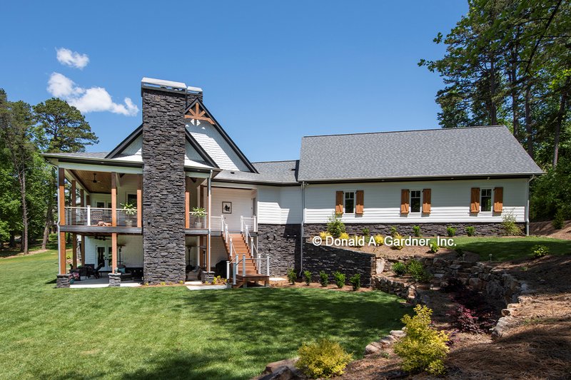 Home Plan - Exterior - Other Elevation for Craftsman House Plan #929-340 - 5 bed, 4 bath