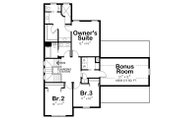 Traditional Style House Plan - 3 Beds 2.5 Baths 2087 Sq/Ft Plan #20-2263 