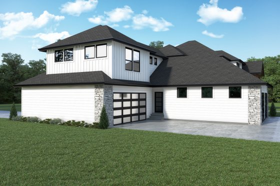 Exterior - Other Elevation for Traditional House Plan #1070-181 - 5 bed, 4.5 bath