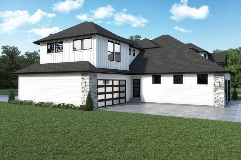Dream House Plan - Exterior - Other Elevation for Traditional House Plan #1070-181 - 5 bed, 4.5 bath