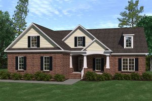 Traditional Exterior - Front Elevation Plan #1071-15