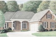 Traditional Style House Plan - 3 Beds 2 Baths 1919 Sq/Ft Plan #34-134 