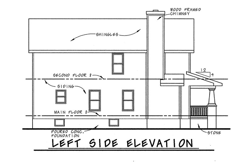 House Plan Design - Exterior - Front Elevation 5 for Craftsman House Plan #20-1219 - 3 bed, 2.5 bath