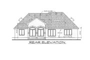 Traditional Style House Plan - 3 Beds 2 Baths 2038 Sq/Ft Plan #20-1823 Exterior 