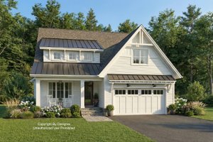 Farmhouse Exterior - Front Elevation Plan #51-1166