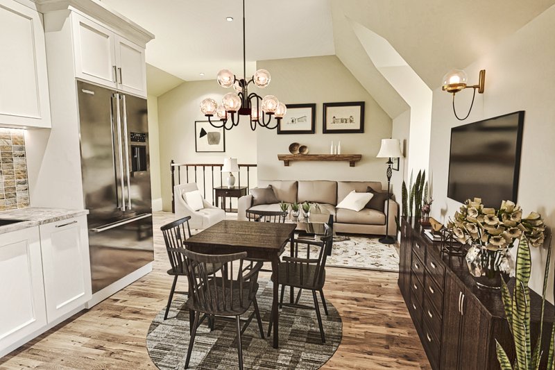 House Plan Design - Interior - Kitchen for Modern House Plan #54-579, 0 bath