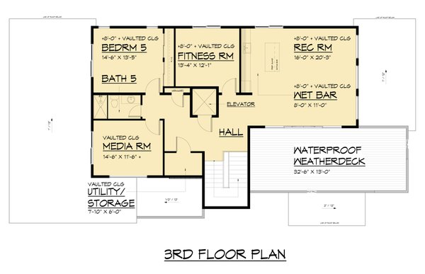 Home Plan - Contemporary Floor Plan - Other Floor Plan #1066-294