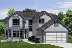 Traditional Exterior - Front Elevation Plan #116-225