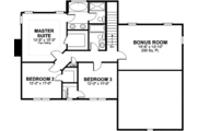 Southern Style House Plan - 3 Beds 2.5 Baths 1695 Sq/Ft Plan #56-233 