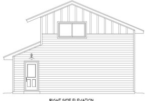Exterior - Rear Elevation for Colonial House Plan #932-131, 0 bath