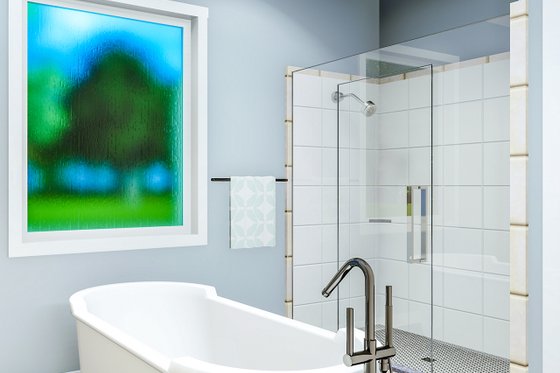 Interior - Master Bathroom 3 for Cottage House Plan #406-9657 - 3 bed, 2 bath