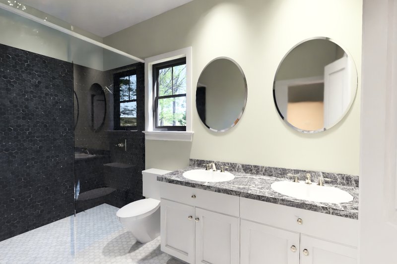 House Blueprint - Interior - Master Bathroom for Cottage House Plan #513-2498 - 5 bed, 3 bath