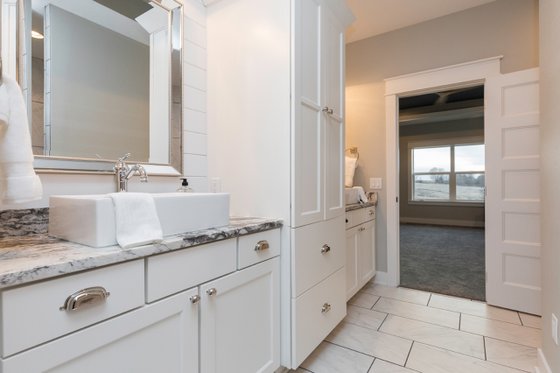 Interior - Master Bathroom for Ranch House Plan #70-1485 - 3 bed, 2 bath