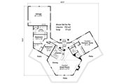 Mediterranean Style House Plan - 3 Beds 2 Baths 2265 Sq/Ft Plan #124-936 