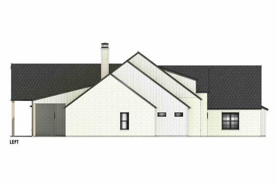 Exterior - Other Elevation for European House Plan #1096-52 - 4 bed, 4.5 bath