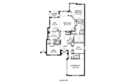 European Style House Plan - 3 Beds 3.5 Baths 3735 Sq/Ft Plan #141-365 