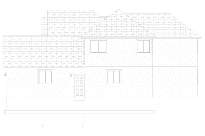 Dream House Plan - Exterior - Other Elevation for Traditional House Plan #1060-154 - 3 bed, 2.5 bath