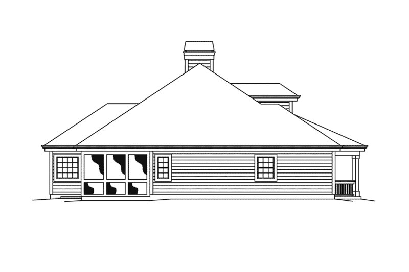 Home Plan - Exterior - Other Elevation for Country House Plan #57-689 - 3 bed, 2.5 bath