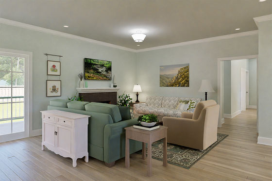 Interior - Other for Farmhouse House Plan #1099-13 - 4 bed, 2.5 bath